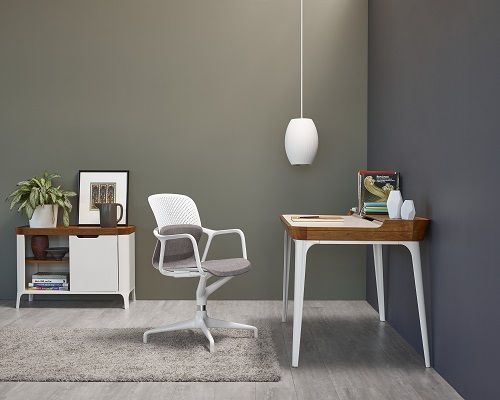 Herman Miller Keyn white Airia desk