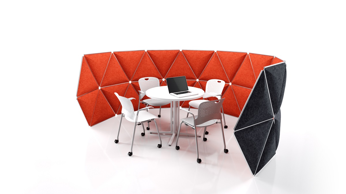 Herman Miller Low tube 6 Four person Cove